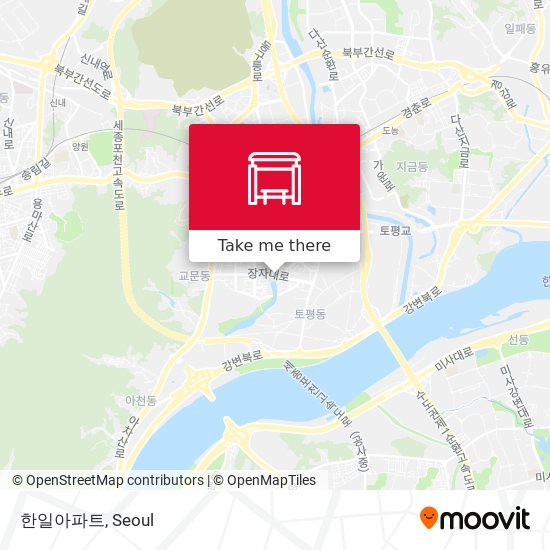 한일아파트 map