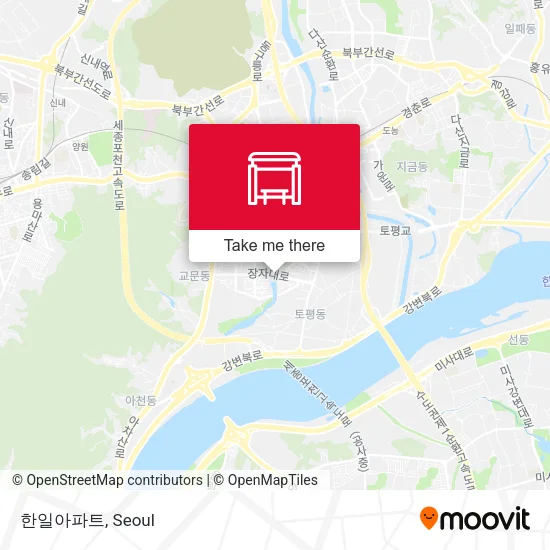 한일아파트 map