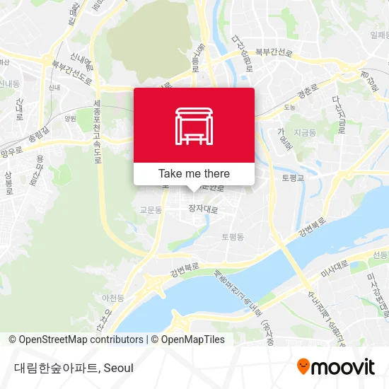 대림한숲아파트 map