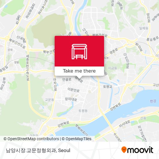 남양시장.교문정형외과 map
