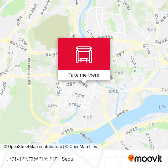 남양시장.교문정형외과 map