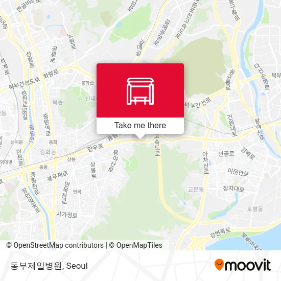 동부제일병원 map