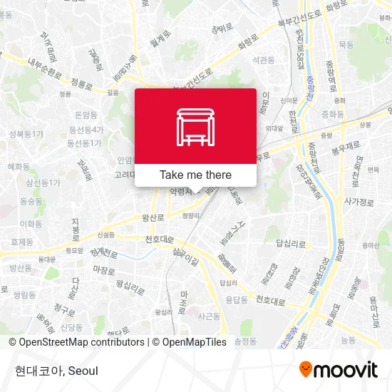 현대코아 map