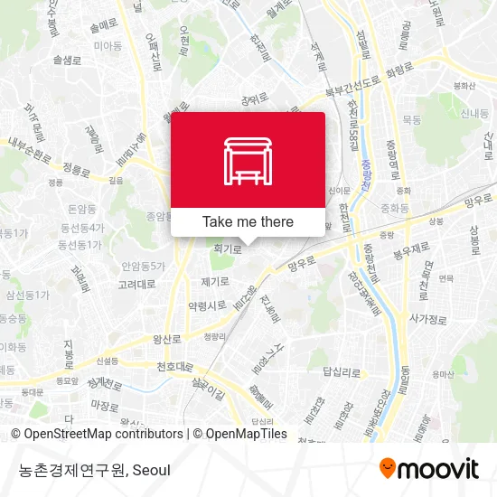 농촌경제연구원 map