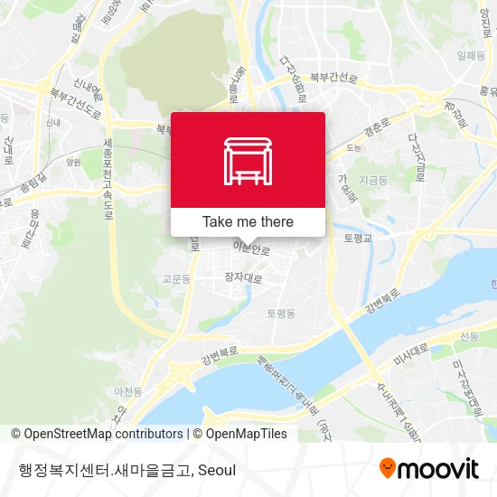 행정복지센터.새마을금고 map