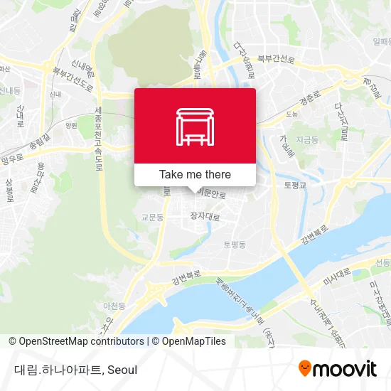 대림.하나아파트 map