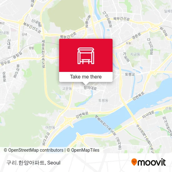 구리.한양아파트 map