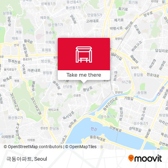 극동아파트 map