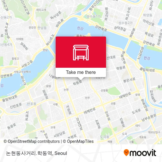 논현동사거리.학동역 map
