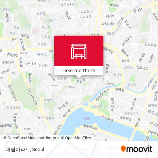 대림아파트 map