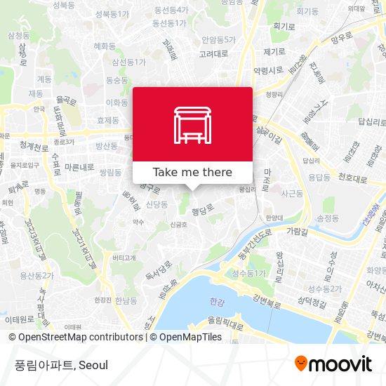 풍림아파트 map