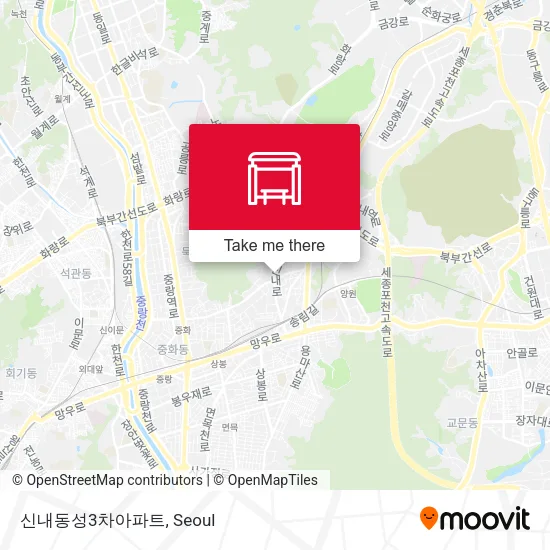 신내동성3차아파트 map
