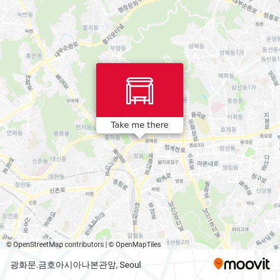 광화문.금호아시아나본관앞 map