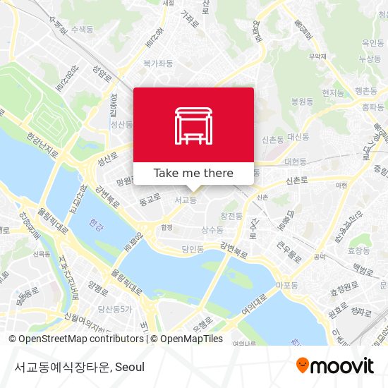 서교동예식장타운 map