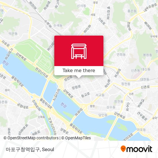 마포구청역입구 map