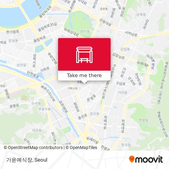 가윤예식장 map