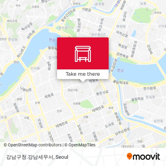 강남구청.강남세무서 map