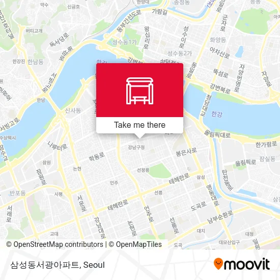삼성동서광아파트 map