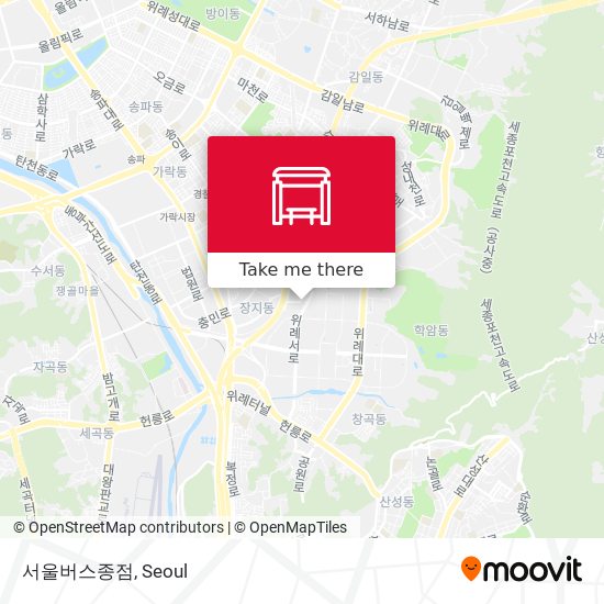 서울버스종점 map