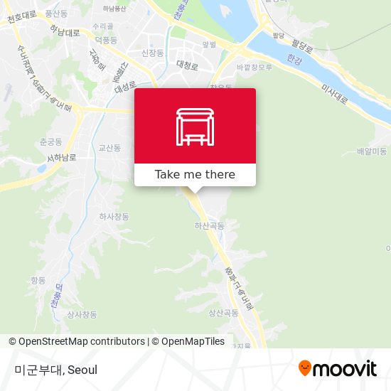 미군부대 map