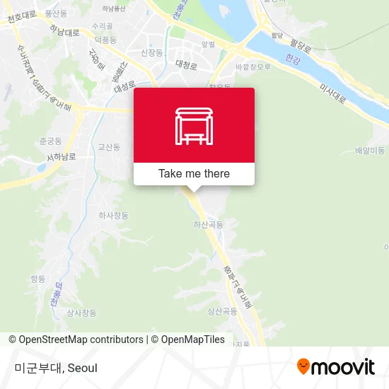 미군부대 map