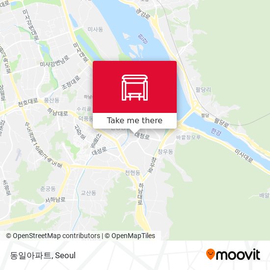 동일아파트 map