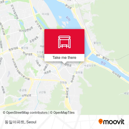 동일아파트 map