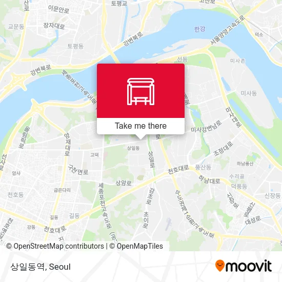 상일동역 map