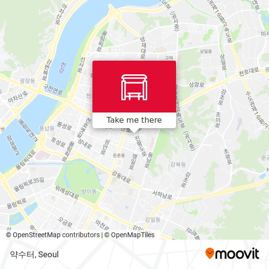 약수터 map