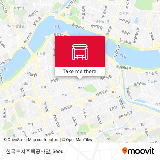 한국토지주택공사앞 map