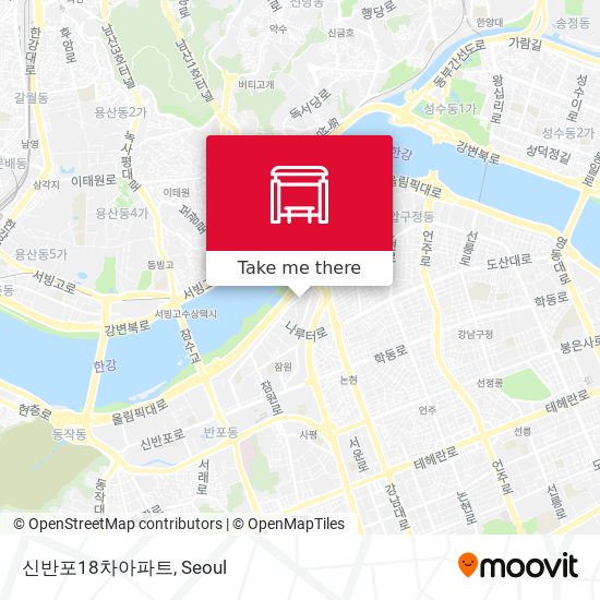 신반포18차아파트 map
