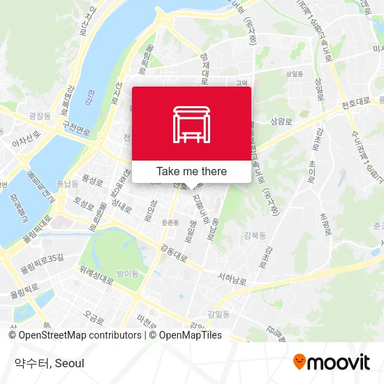 약수터 map