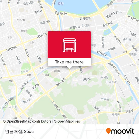 연금매점 map