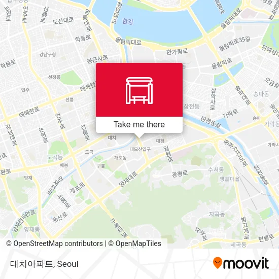 대치아파트 map
