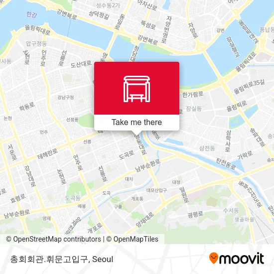 총회회관.휘문고입구 map