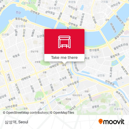 삼성역 map