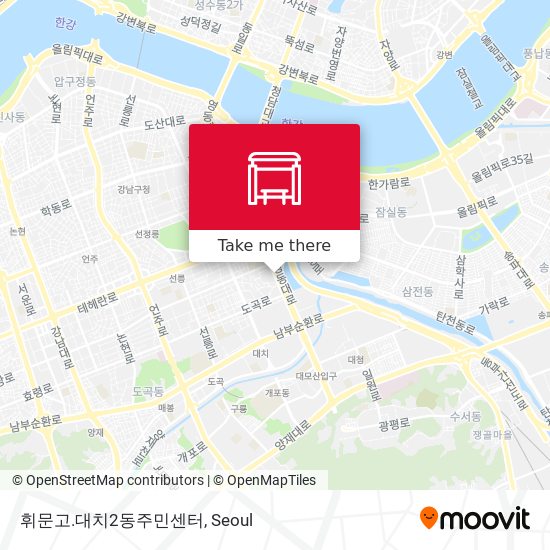 휘문고.대치2동주민센터 map