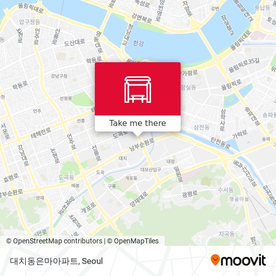 대치동은마아파트 map