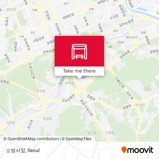 소방서앞 map