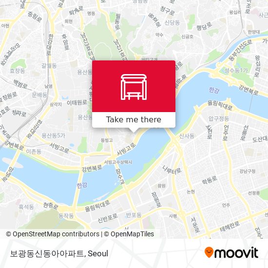 보광동신동아아파트 map