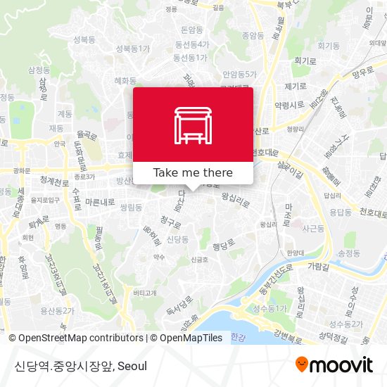 신당역.중앙시장앞 map