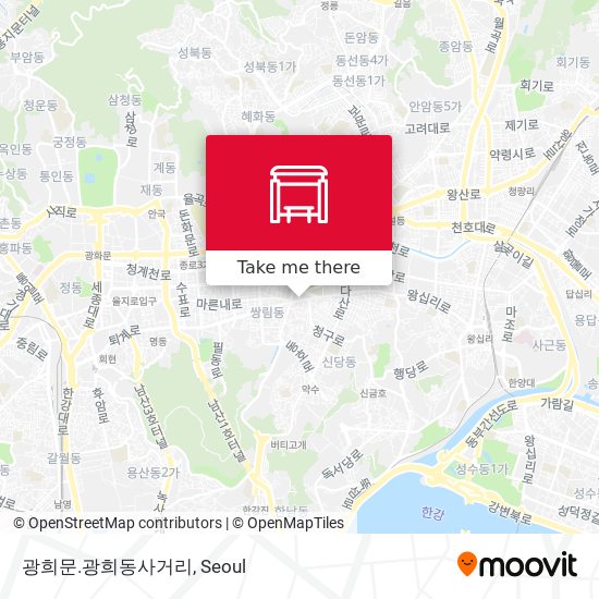 광희문.광희동사거리 map