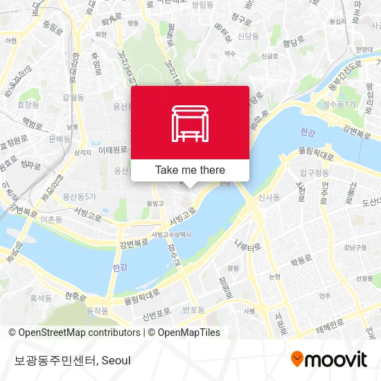 보광동주민센터 map