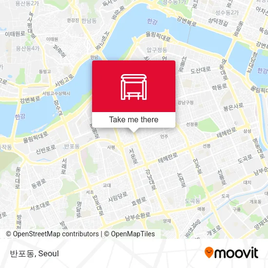 반포동 map
