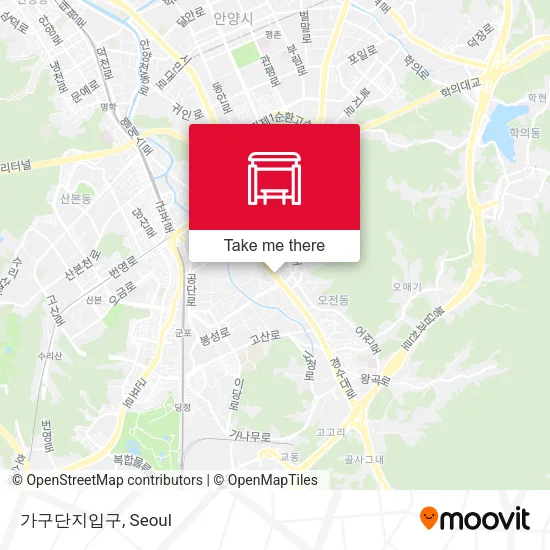 가구단지입구 map