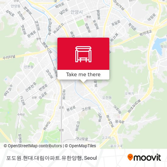 포도원.현대.대림아파트.유한양행 map