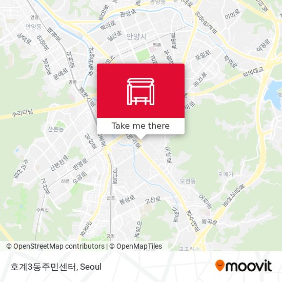 호계3동주민센터 map