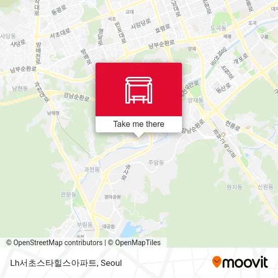 Lh서초스타힐스아파트 map