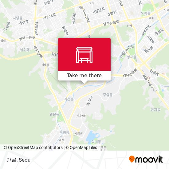안골 map