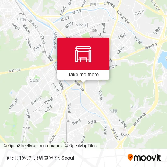 한성병원.민방위교육장 map